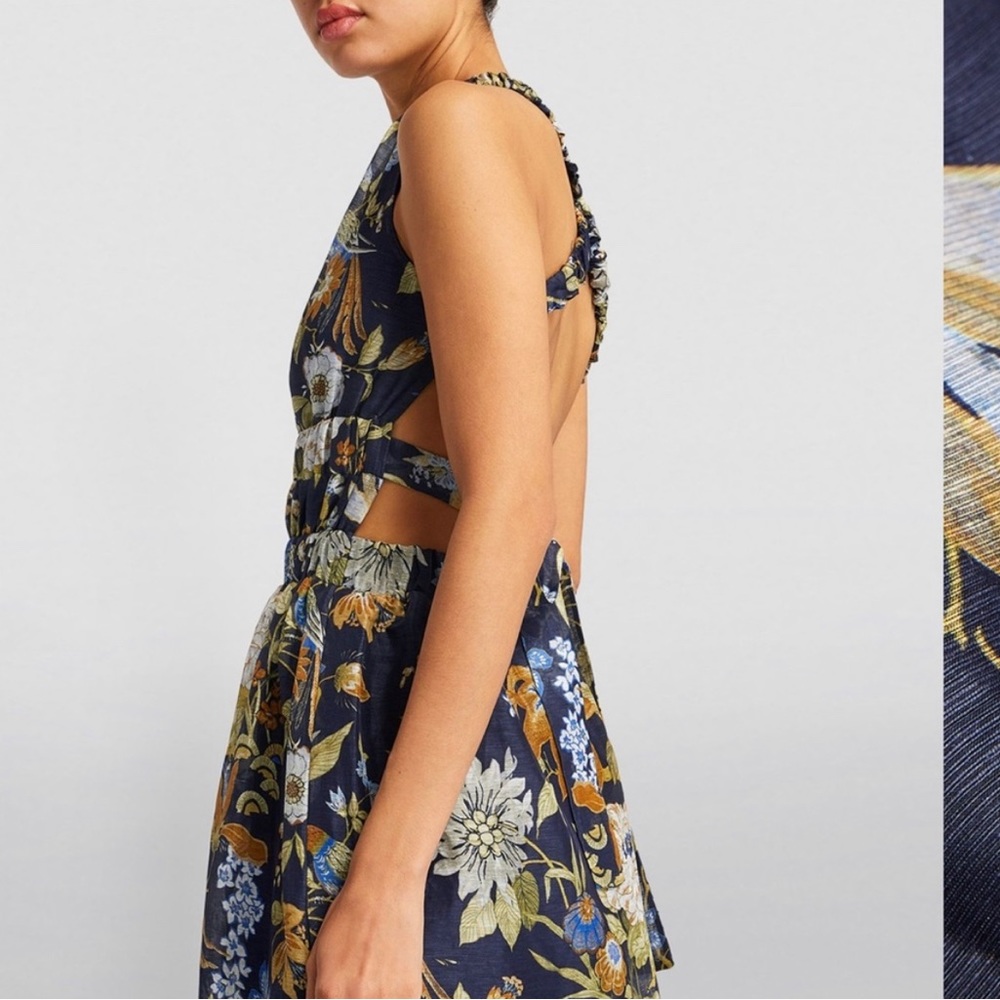 SIR The Label Lilian Floral Midi Dress